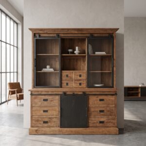 Bookcase Teak 1,93 m