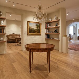 Table Biedermeier 1850 Walnut
