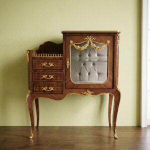 Display Case Neo-baroque Walnut 0,80 m