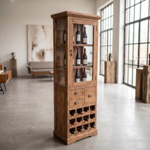 Wine Cabinet Teak 0,67 m