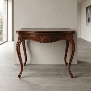 Folding Table Biedermeier 1850 Mahogany