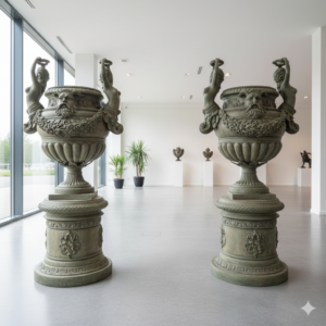 Set Vases Bronze Ø 0,83 m