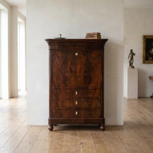 Secretary Biedermeier 1840 Mahogany