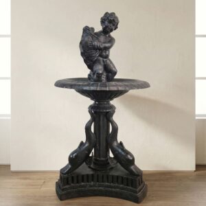 Gargoyle Cast Iron Angel Ø 0,60 m