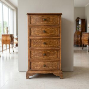 Chest of Drawers Neo-baroque Walnut 0,50 m