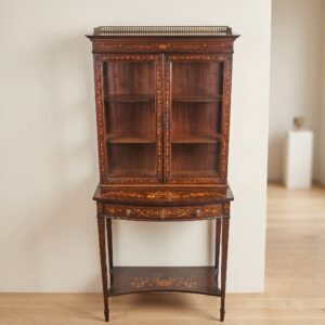 Display Cabinet Biedermeier 1850 Mahogany