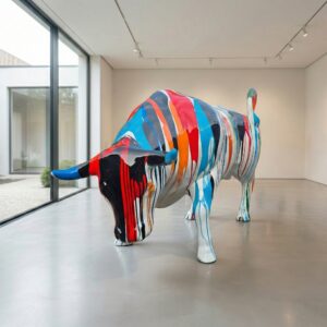 Statue Bull Wall Street Bulle 1.48 m