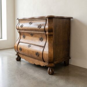 Chest of Drawers Neo-baroque Walnut 0,88 m