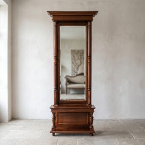 Mirror with Console Gründerzeit 1880 Walnut