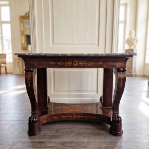 Side Table Console Table Biedermeier 1820 Walnut