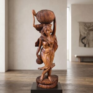 Statue Woman Teak 1,02 m