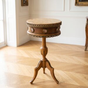 Table Neo-baroque Walnut Marble