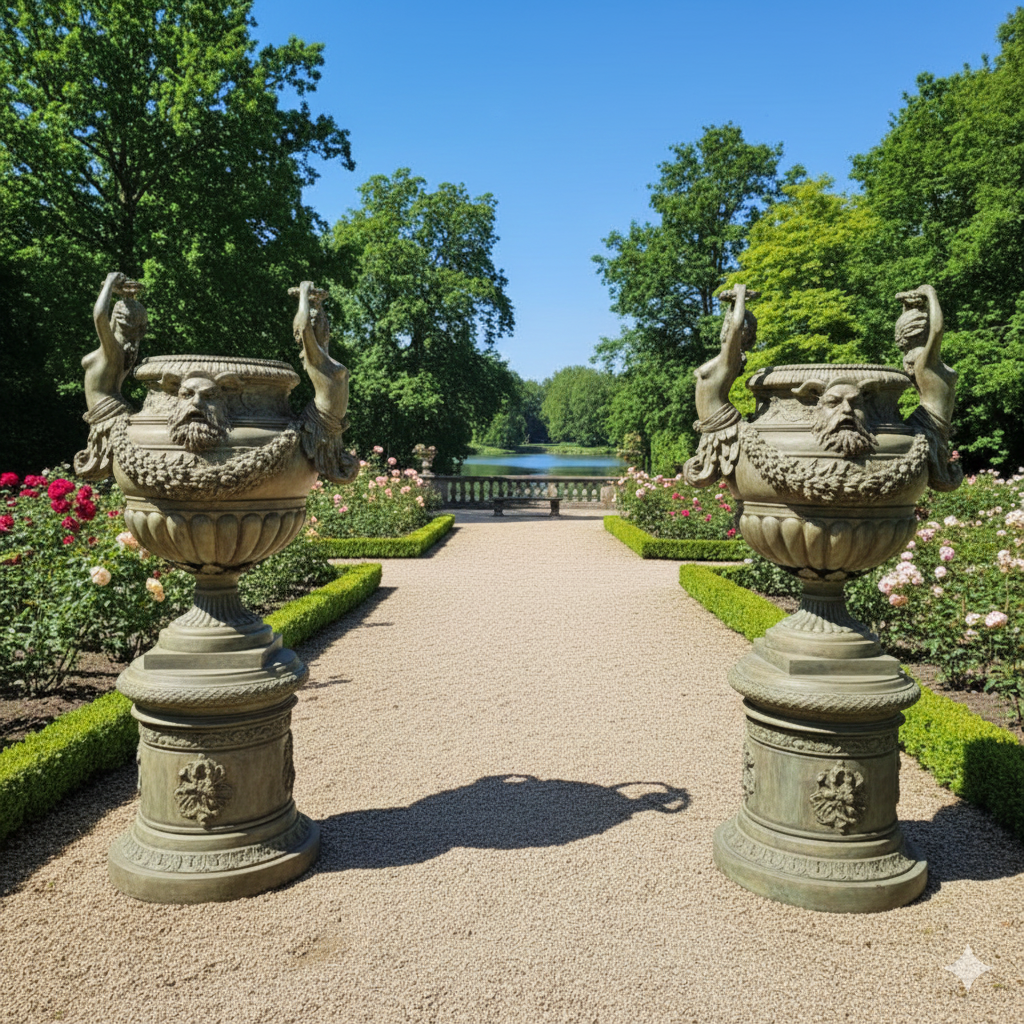 Set Vases Bronze Ø 0,83 m - Image 2