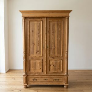 Wardrobe Gründerzeit 1880 Pine