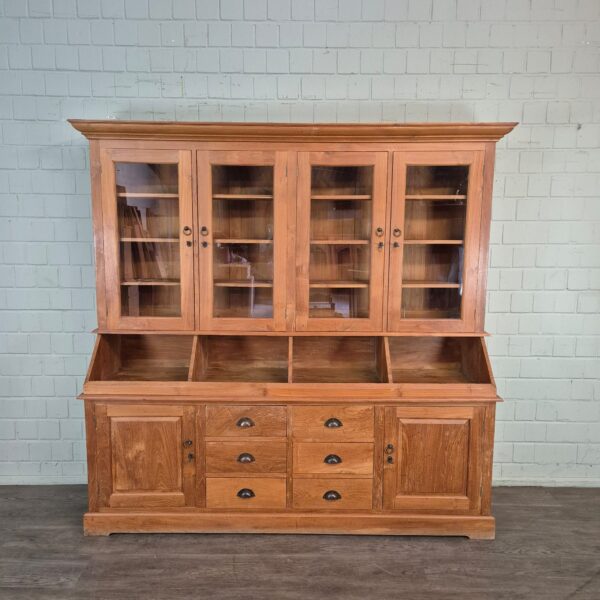 Shop cabinet Grocery cabinet Teak 2.15 m - Image 3