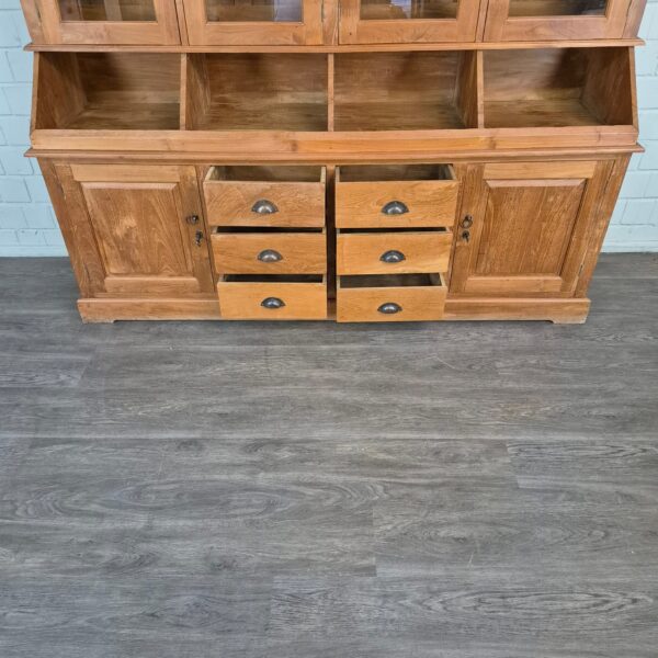 Shop cabinet Grocery cabinet Teak 2.15 m - Image 16