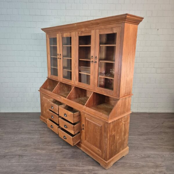Shop cabinet Grocery cabinet Teak 2.15 m - Image 13