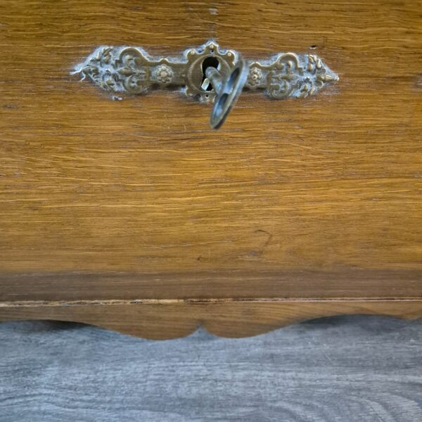 Chest of Drawers Biedermeier 1850 Oak - Image 5