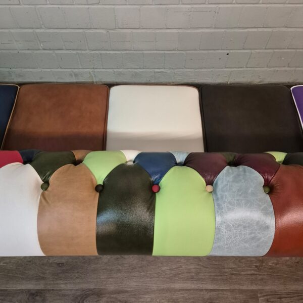 Chesterfield Sofa Leather Model Carnival 2,90 m - Image 10