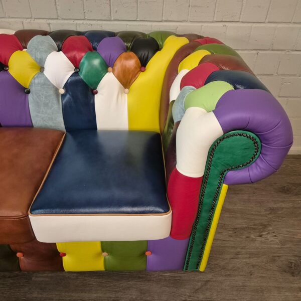 Chesterfield Sofa Leather Model Carnival 2,90 m - Image 7