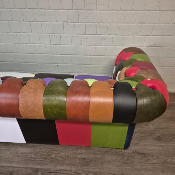 Chesterfield Sofa Leather Model Carnival 2,90 m - Image 11