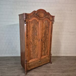 Wardrobe Louis Philippe 1860 Mahogany