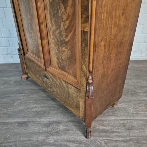 Wardrobe Louis Philippe 1860 Mahogany - Image 7