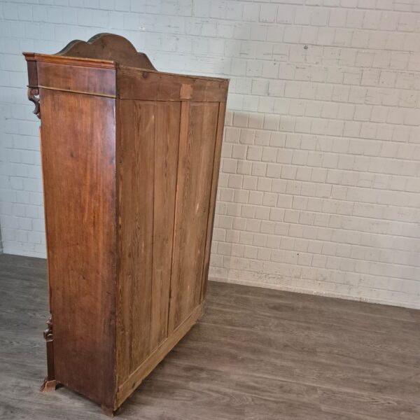 Wardrobe Louis Philippe 1860 Mahogany - Image 13