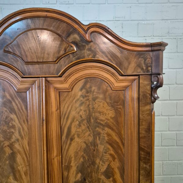 Wardrobe Louis Philippe 1860 Mahogany - Image 5