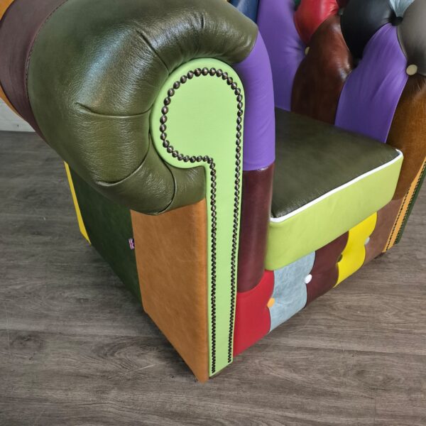 Chesterfield Armchair Leather Model Carnival - Image 6