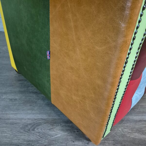 Chesterfield Armchair Leather Model Carnival - Image 7
