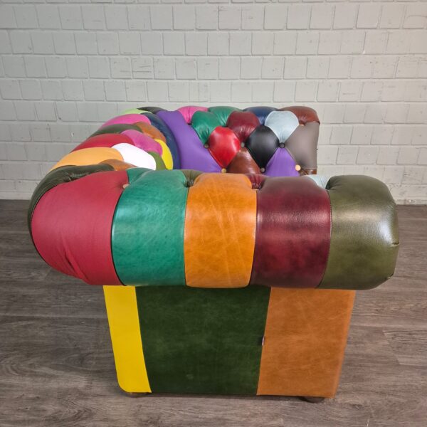 Chesterfield Armchair Leather Model Carnival - Image 5