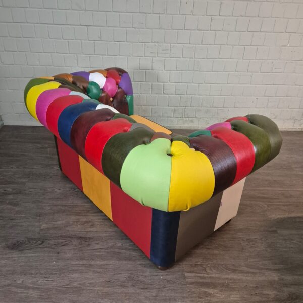 Chesterfield Sofa Leather Model Carnival 1,63 m - Image 9