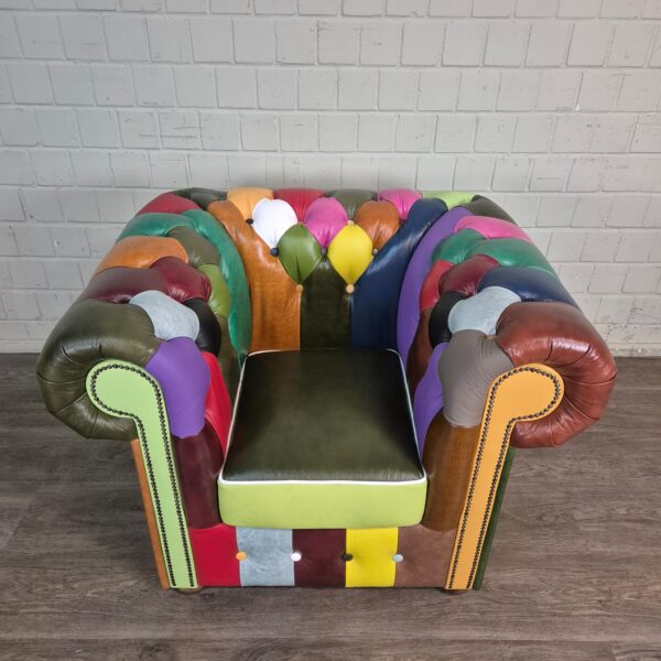 Chesterfield Sofa Model Carnival 3-2-1 Leather - Image 12