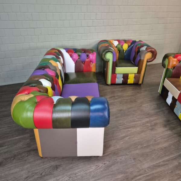 Chesterfield Sofa Model Carnival 3-2-1 Leather - Image 3