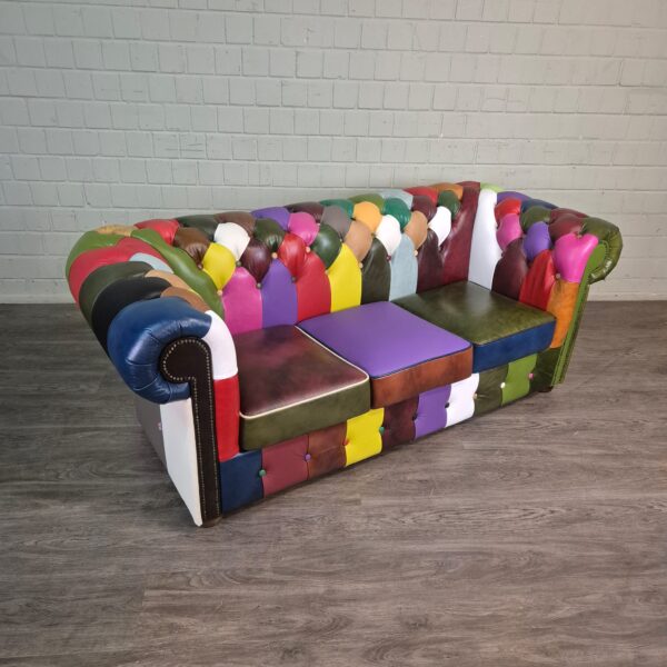 Chesterfield Sofa Model Carnival 3-2-1 Leather - Image 7