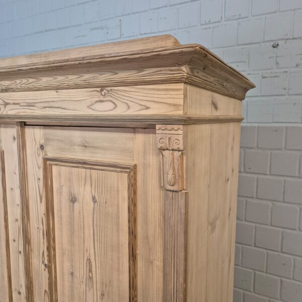 Wardrobe Jugendstil 1900 Pine - Image 5