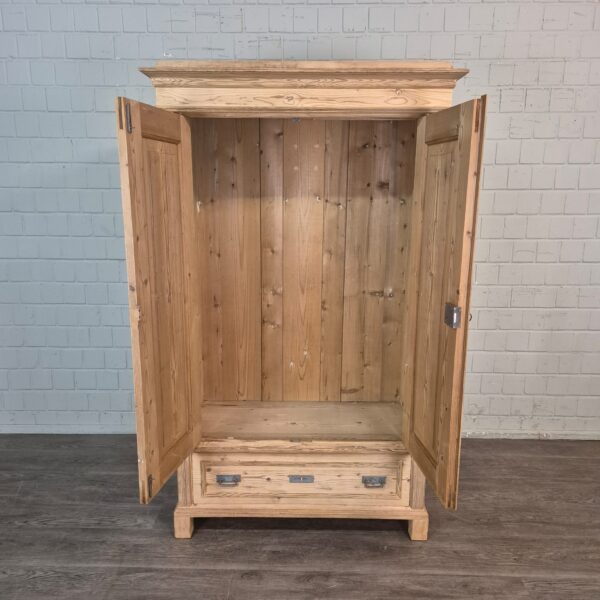 Wardrobe Jugendstil 1900 Pine - Image 8