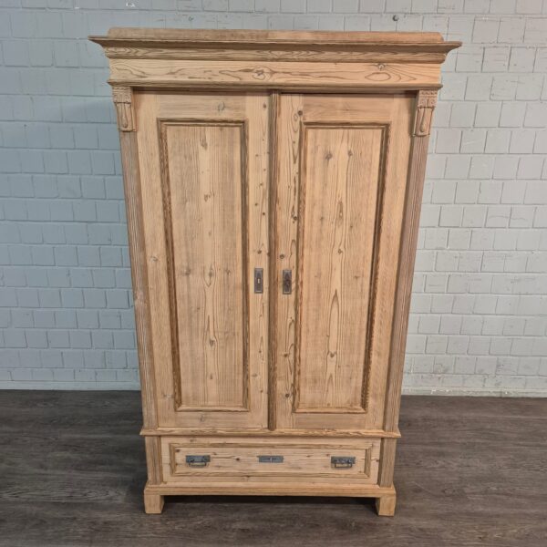 Wardrobe Jugendstil 1900 Pine - Image 2