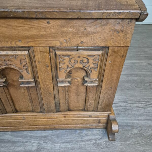 Chest Baroque 1780 Oak - Image 11