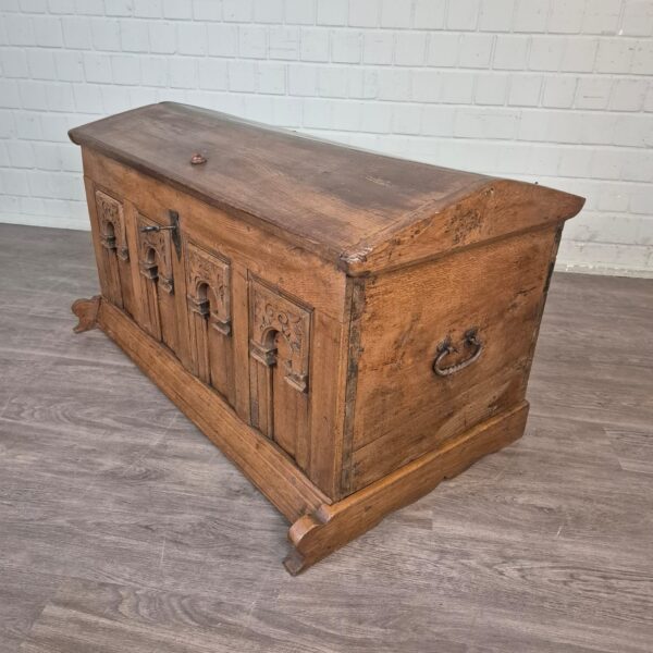 Chest Baroque 1780 Oak - Image 5