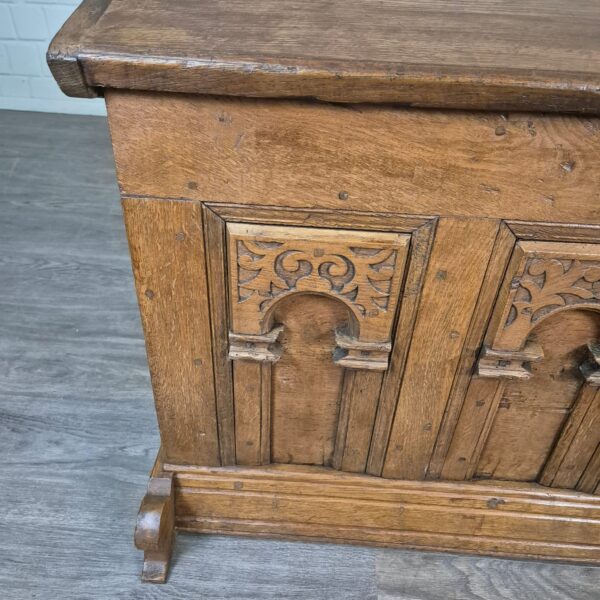 Chest Baroque 1780 Oak - Image 9