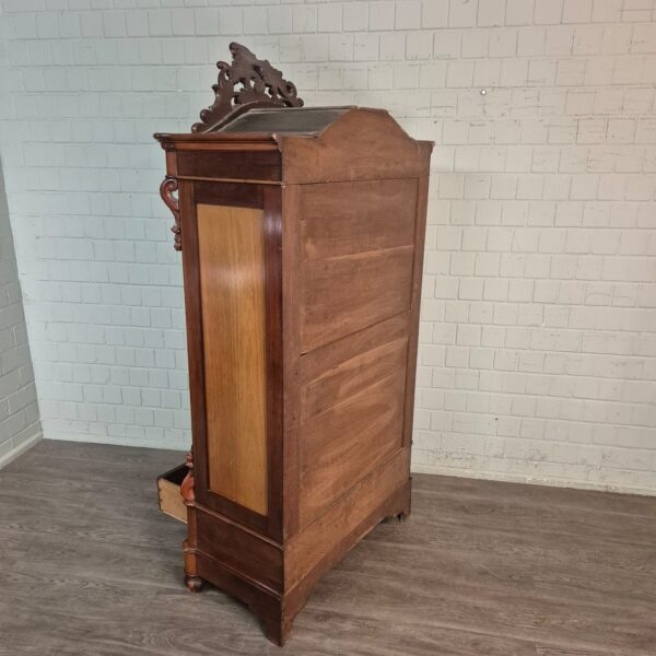 Cabinet Biedermeier 1860 Mahogany - Image 24