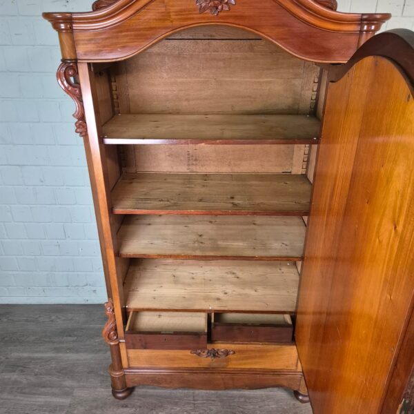 Cabinet Biedermeier 1860 Mahogany - Image 18