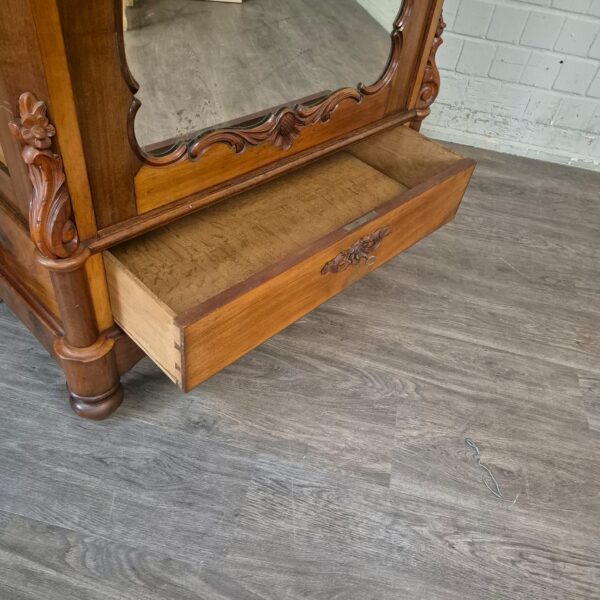 Cabinet Biedermeier 1860 Mahogany - Image 23