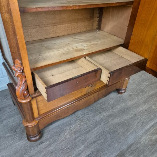 Cabinet Biedermeier 1860 Mahogany - Image 20