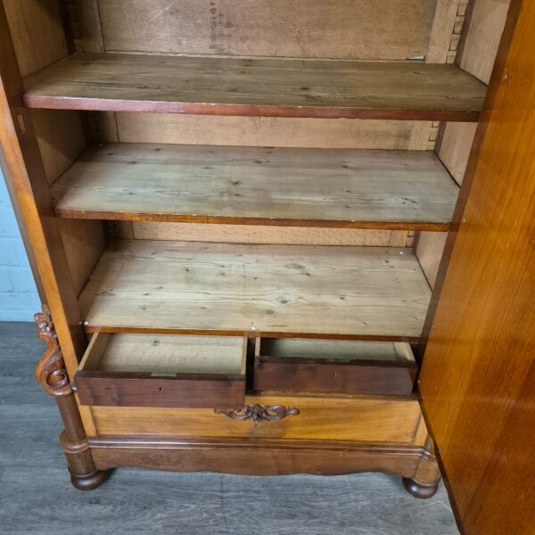 Cabinet Biedermeier 1860 Mahogany - Image 19