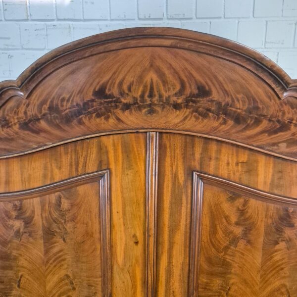 Wardrobe Louis Philippe 1860 Mahogany - Image 4
