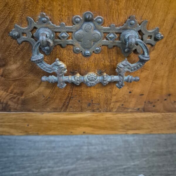 Wardrobe Louis Philippe 1860 Mahogany - Image 7