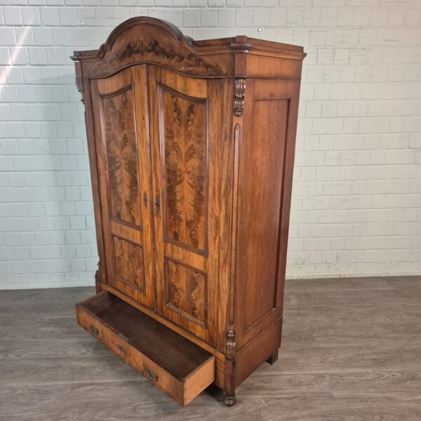 Wardrobe Louis Philippe 1860 Mahogany - Image 15
